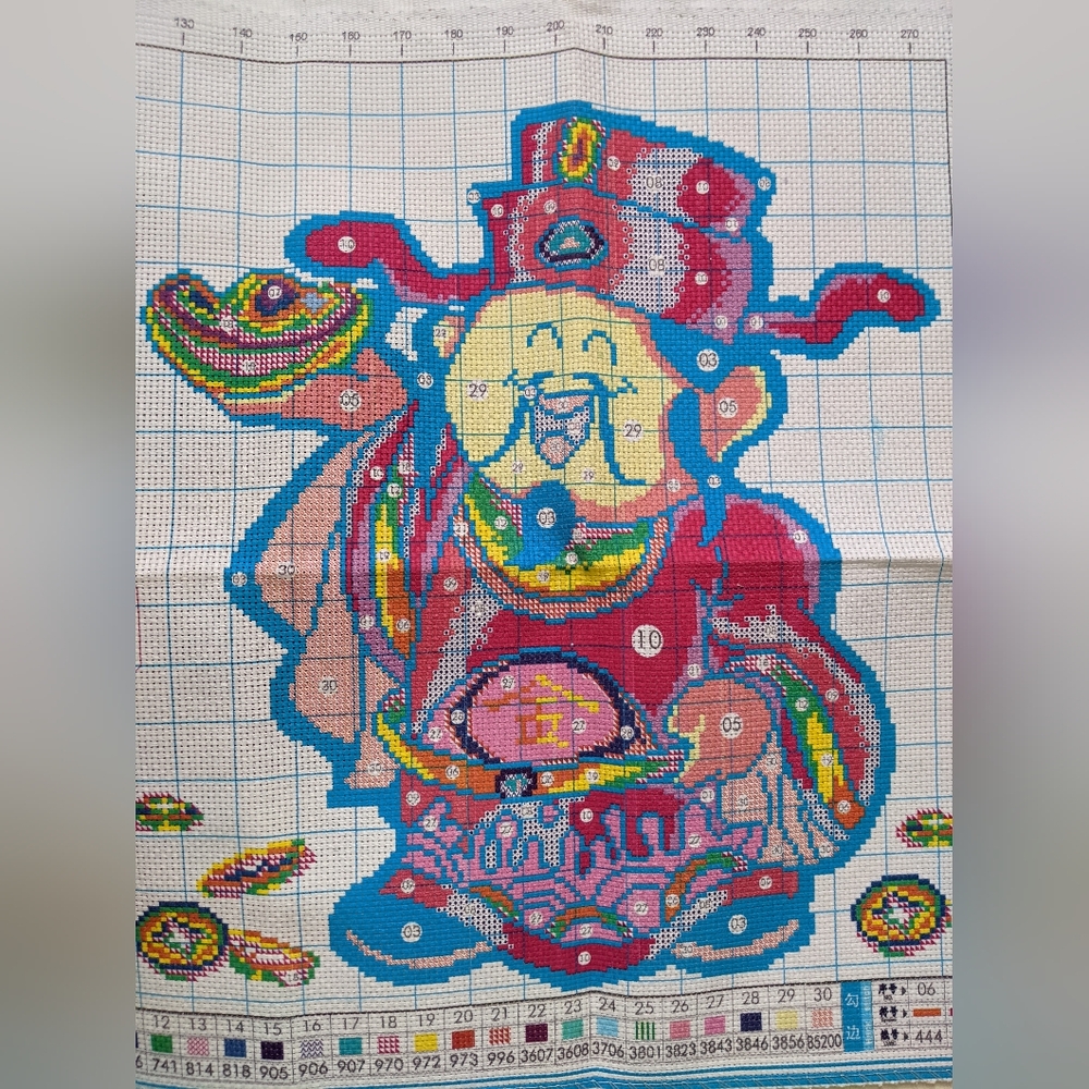 Cross Stitch Kit - 'Money Rolling In' Design - Picture 2 of 4